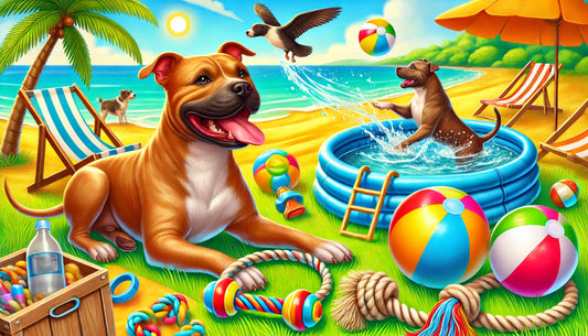 Fun in the Sun: Summer Activities and DIY Toys for Your Pitbull
