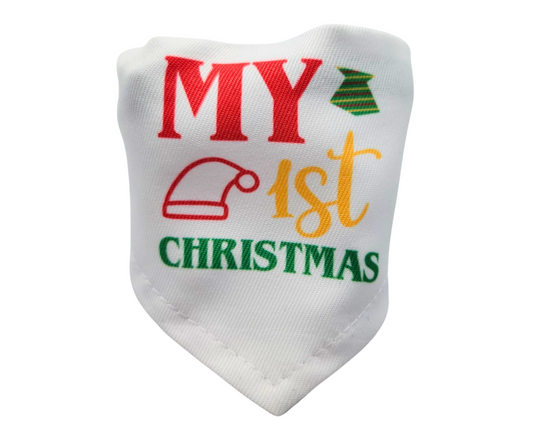 First Christmas Dog Bandana/Collar
