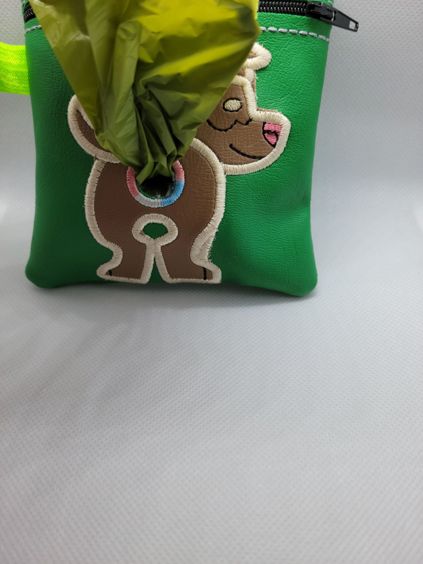 Pitbull Dog Waste Bag with Clip