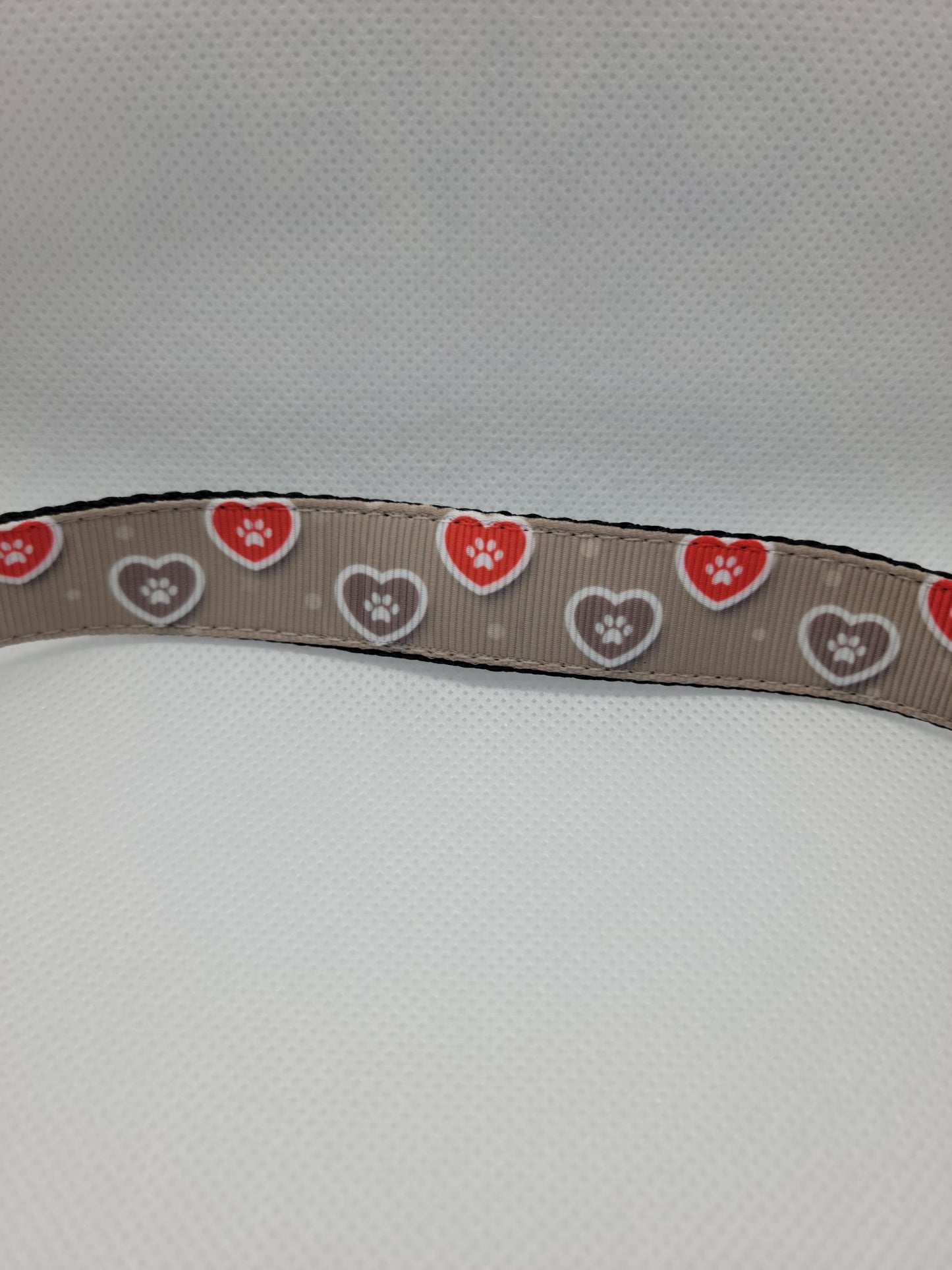 Dark Heart & Paw Dog Collar