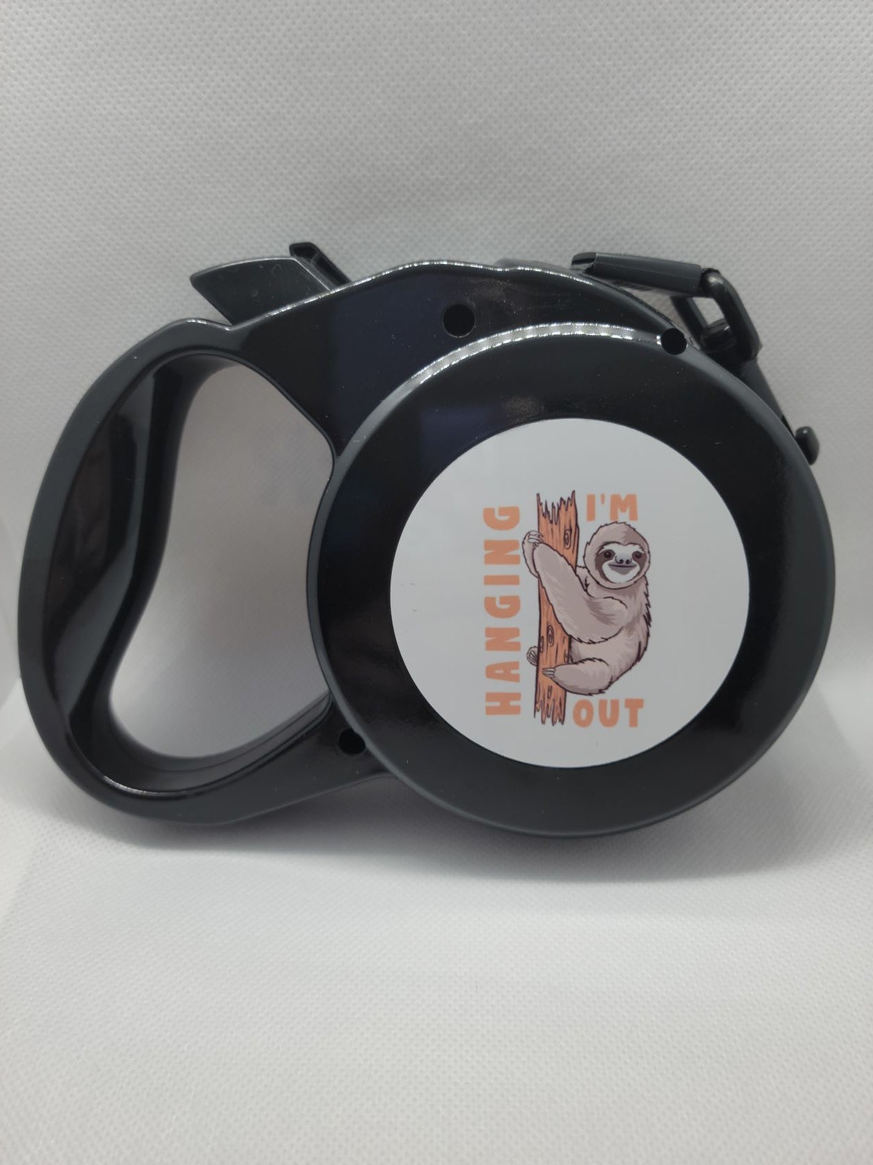 Hanging Out Sloth Dog Large Retractable Leash