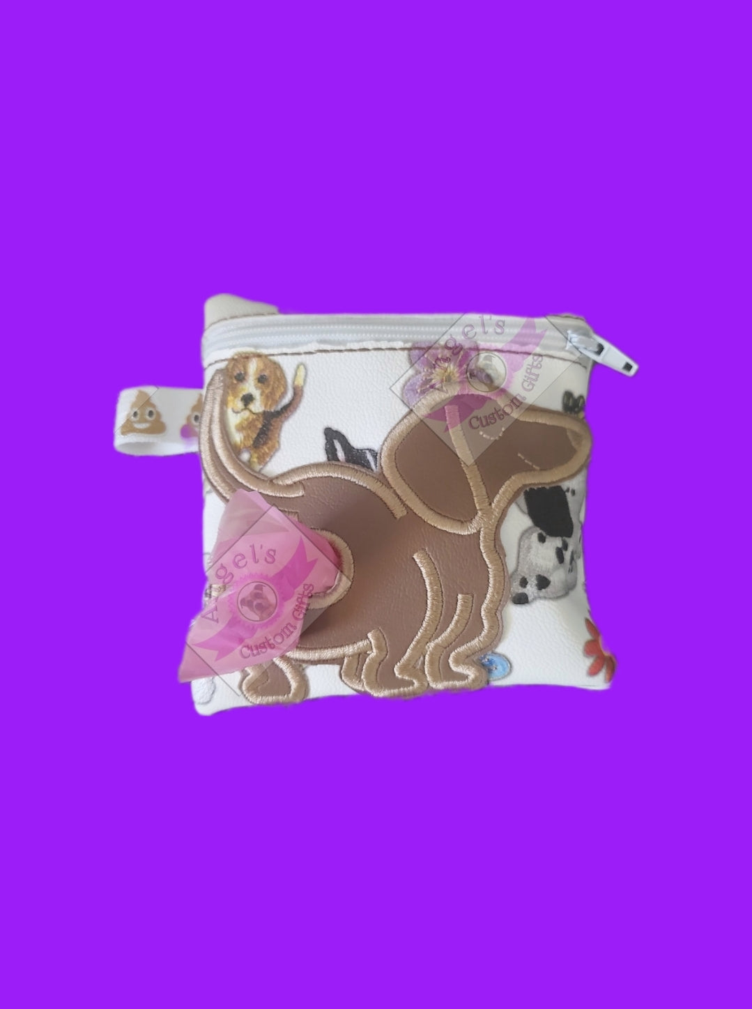 Dachshund Dog Waste Bag with Clip