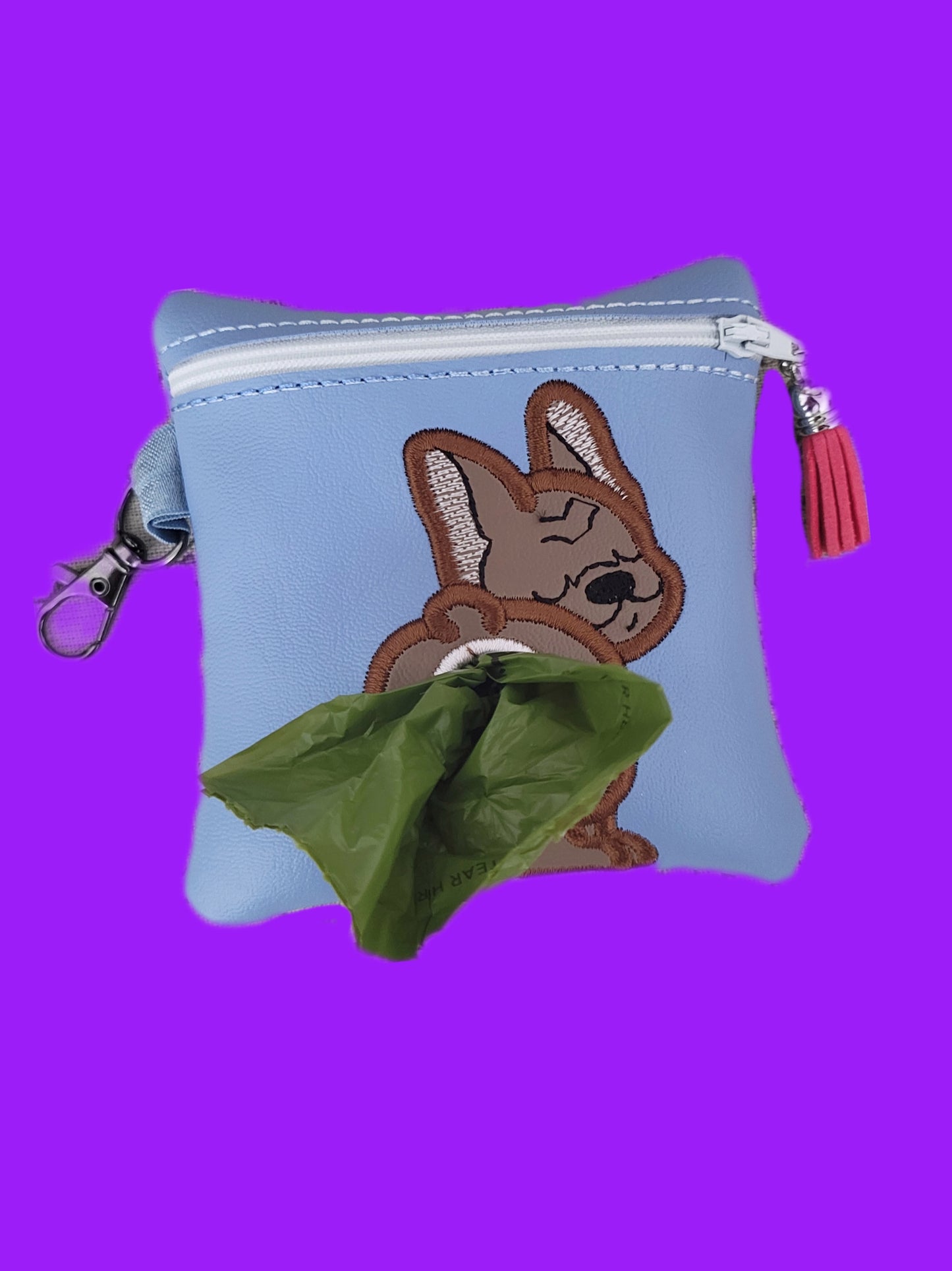 French Bulldog Waste Bag with Clip