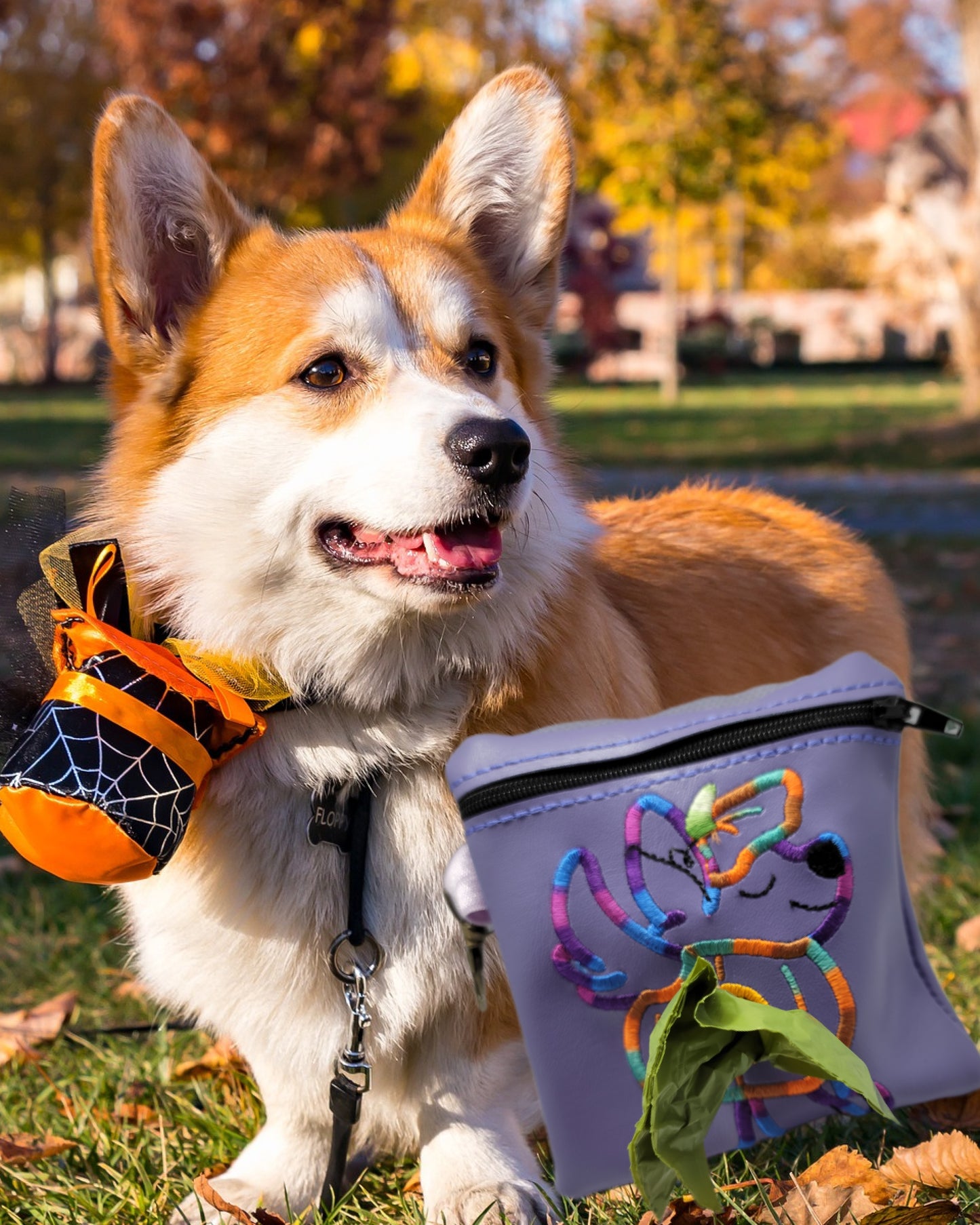 Halloween Lab Dog Waste Bag
