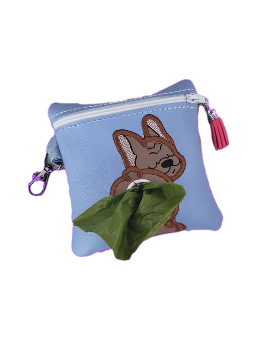 French Bulldog Waste Bag with Clip