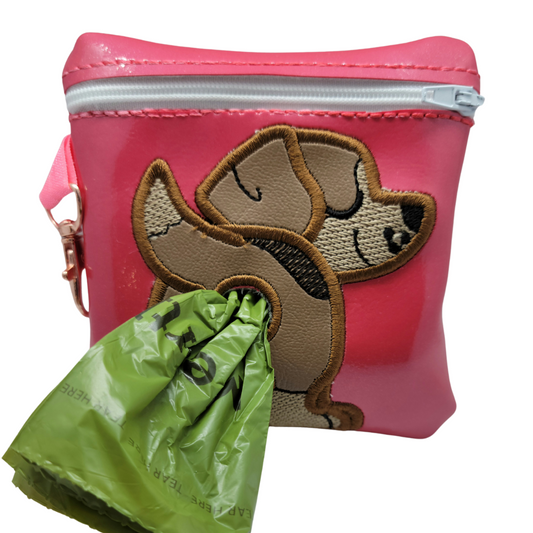 Beagle Dog Waste Bag Holder with Clip