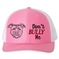 Don't Bully Me Fitted Hat – Embroidered Pitbull Head Design for Bully Breed Advocates