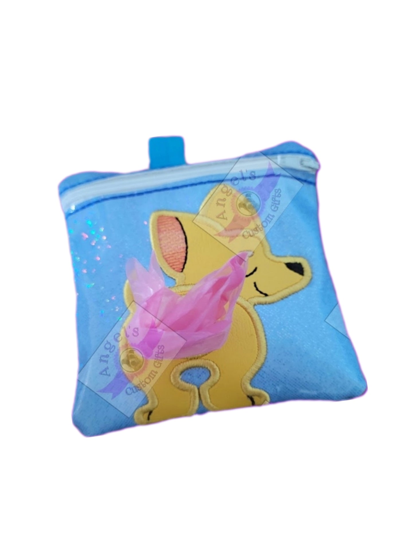 Chihuahua Dog Waste Bag with Clip