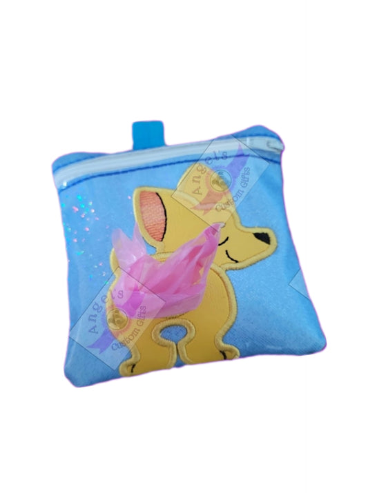 Chihuahua Dog Waste Bag with Clip