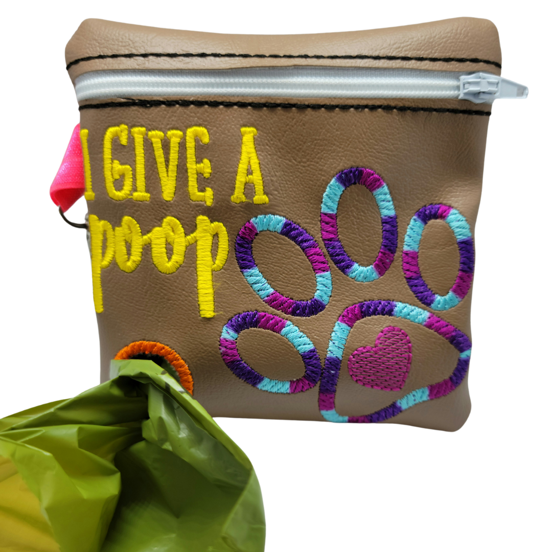 Give a Poop Dog Waste Bag with Clip