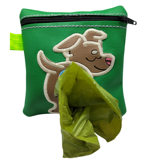 Pitbull Dog Waste Bag with Clip